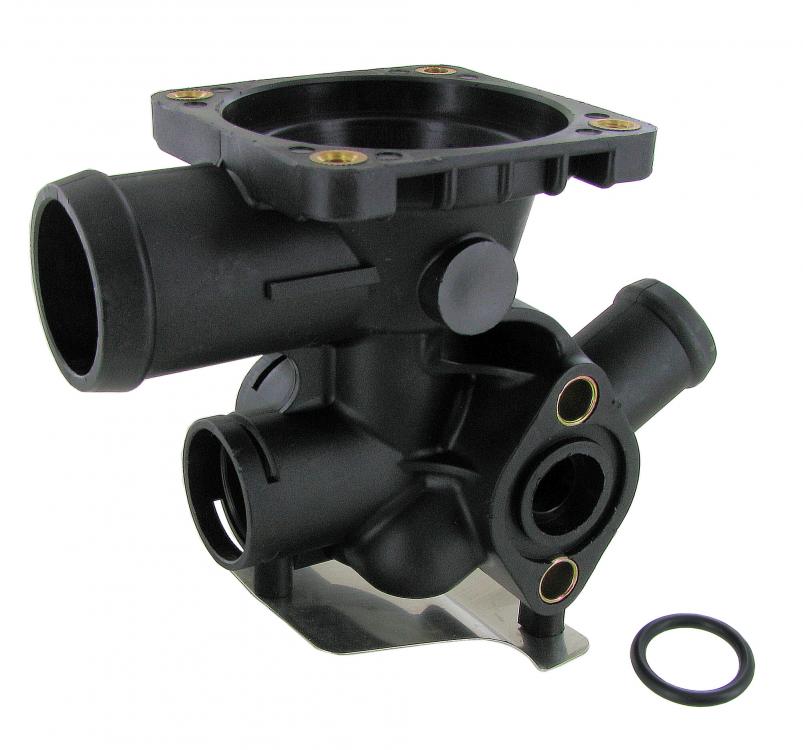 Thermostatgehäuse Unterseite Waterboxer 1900cc DG/SP ab 1985